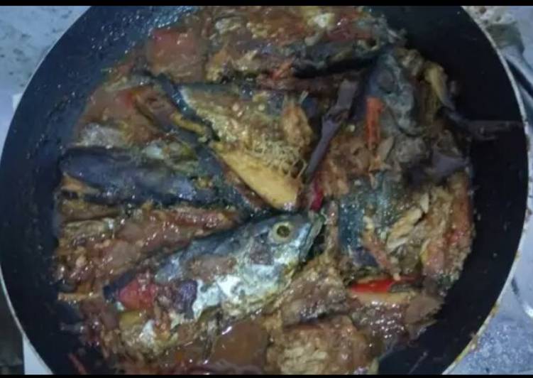 Bagaimana Membuat Cakalang asap bumbu Sarden, Lezat Sekali