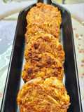 Red Carrot and Raw Potato Patties