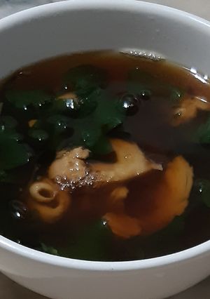 รูปของ ซุปวอเตอร์เครส Watercress Soup