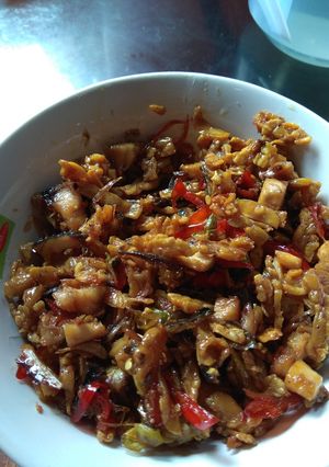Foto resep Kering tempe ikan salem
