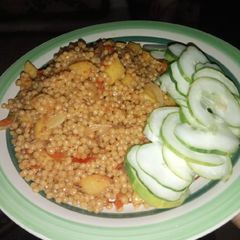 A picture of Pearl Couscous Stir Fry.
