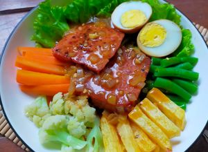 Foto resep Selad Galantin Chicken Luncheon