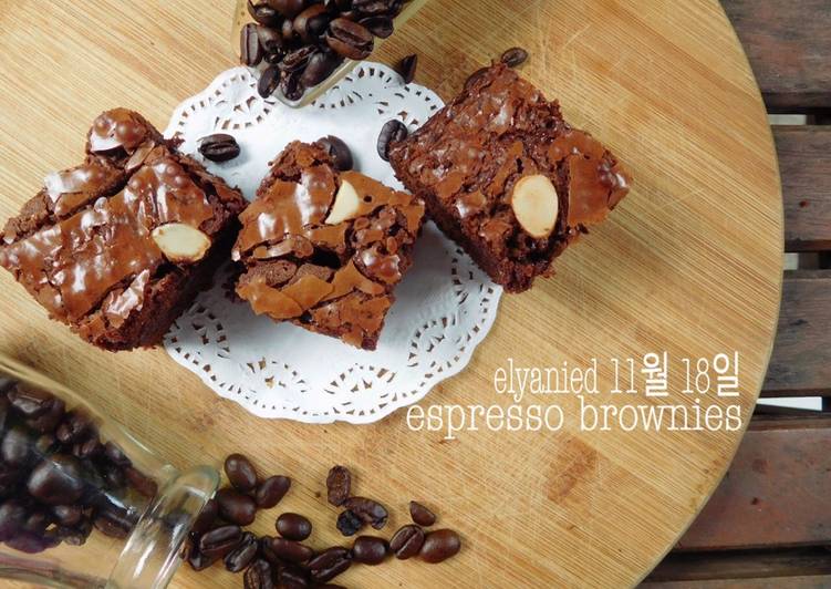 Resep Espresso Brownies, Lezat Sekali