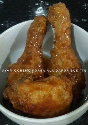 Foto resep Ayam Goreng Korea