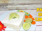 Una foto de lemon pie sin azúcar