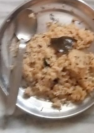 A picture of Jeera rice.