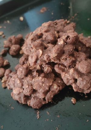 Foto resep Oatmeal Crispy Rice Cookies