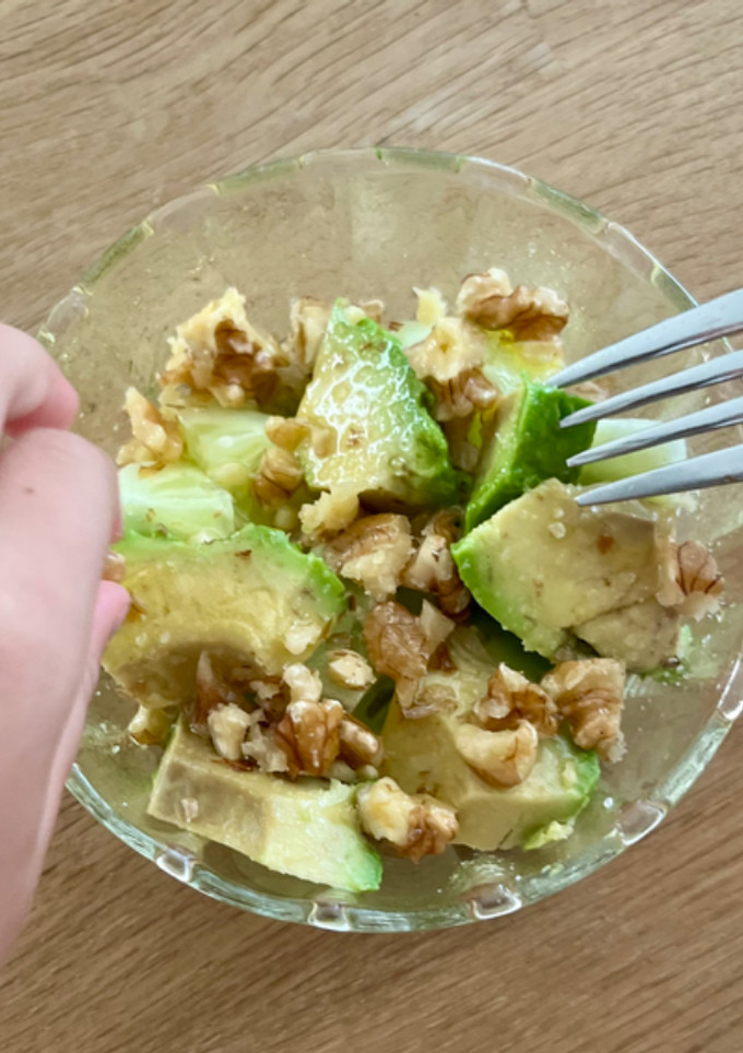 Una foto de Ensalada o merienda preferida de Carmen