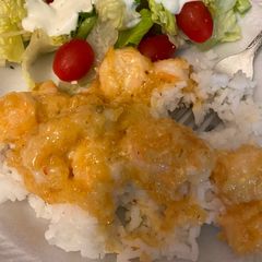 A picture of Bang bang shrimp.