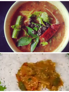 தேங்காய் வறுத்து அரைத்த சாம்பார்(sambar recipe in tamil) செய்முறை முக்கிய புகைப்படம்