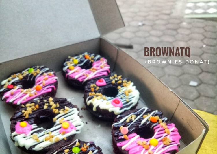Cara Memasak Brownat (brownies donat) Kekinian