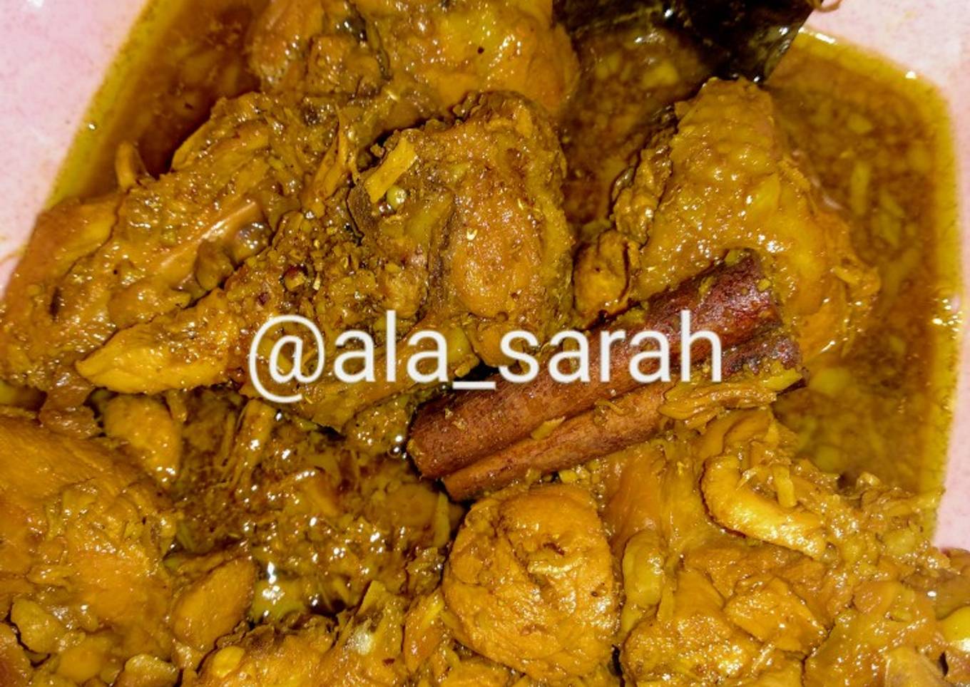 Semur ayam kecap simple