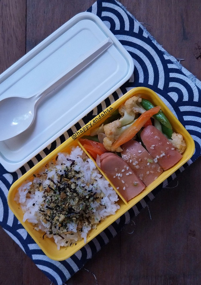 Foto resep Buncis Brumkol Saus Tiram (Ide Bento)
