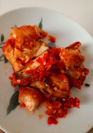 Foto resep Ayam penyet sambal terasi