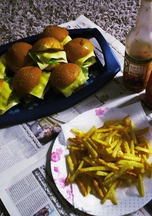 صورة لوصفة برجر 🍔