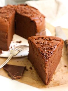 Una foto de Tarta de chocolate con 3 ingredientes 🤎