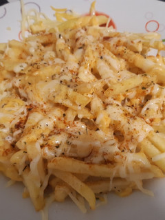 Una foto de Patatas con queso