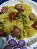 Ginger ale Sausage and Rice