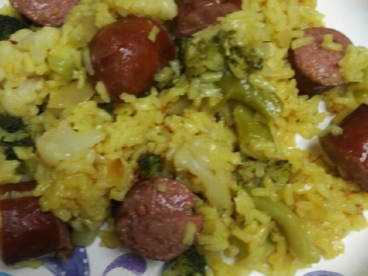 Recipe Ginger ale Sausage and Rice the Delicious Appealing