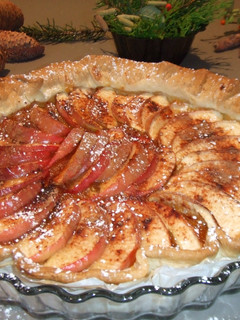 Una foto de Tarta de manzanitas rosas y mermelada de Nöel