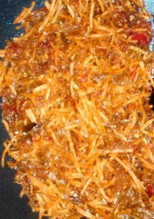Foto resep Sambal kering kentang ikan teri