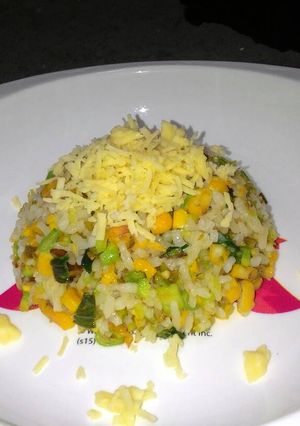 Foto resep Nasi Goreng Jagung Manis Edamame - Resep MPASI
