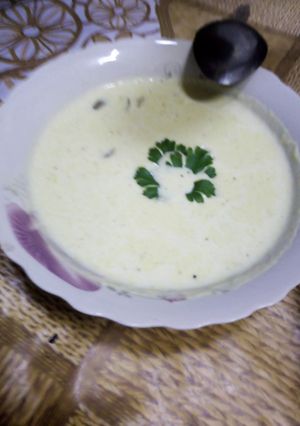 صورة لوصفة شوربة الفطر