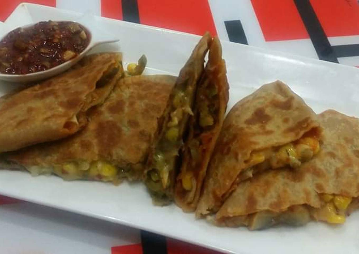 Pizza Paratha