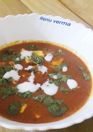 A picture of Paneer Butter Masala.