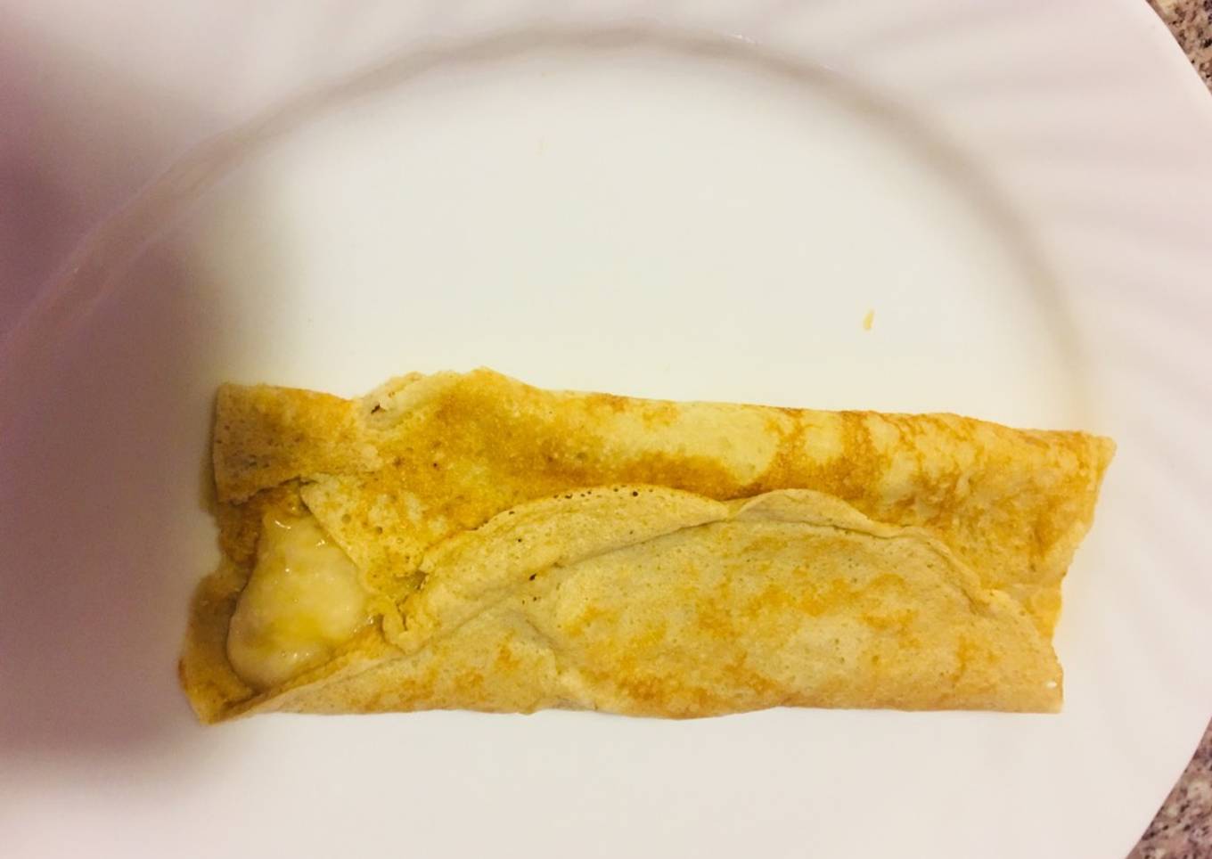 Crepes de avena y manzana BLW