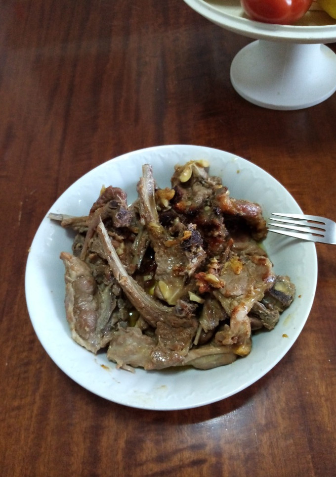 Una foto de Chuletillas de choto a la cerveza