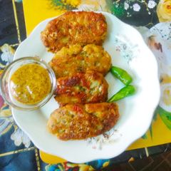 A picture of Karala kabab.