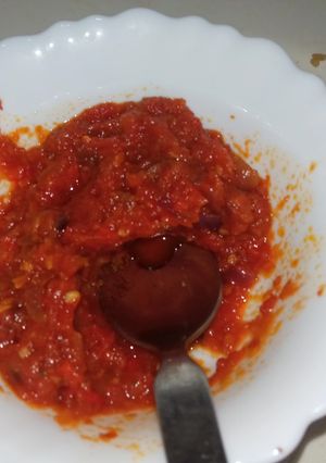 A picture of Pilipili ya kukaanga.