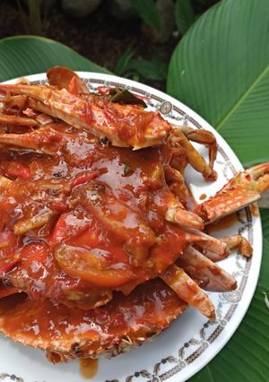 Foto resep Kepiting saus padang