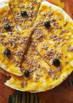صورة لوصفة بيتزا بصوص الكابويا