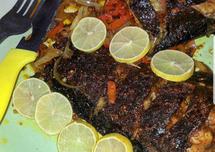 Simple Way to Prepare Homemade Pan grill cat fish