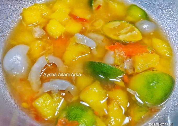 Cara membuat Acar Nanas Rambutan Cara membuat Acar Nanas Rambutan
