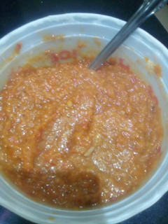 A picture of Capsicum sauce.