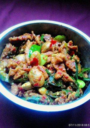 รูปของ สะตอผัดพริกหมู