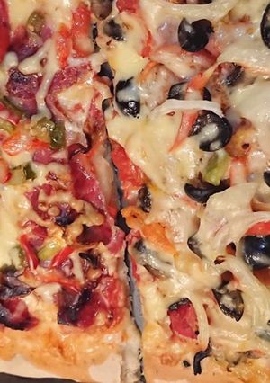 Una foto de Masa de pizza