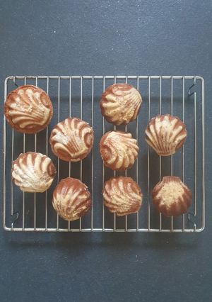 A picture of Madeleines.