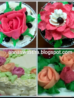 Foto resep 17. Butter Cream Hiasan Cake