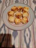 Volovanes rellenos de Gambas