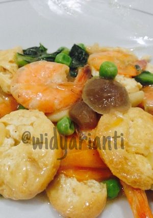Foto resep Sapo Tahu Udang