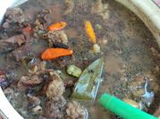 Gambar pindang daging kluwek pedas