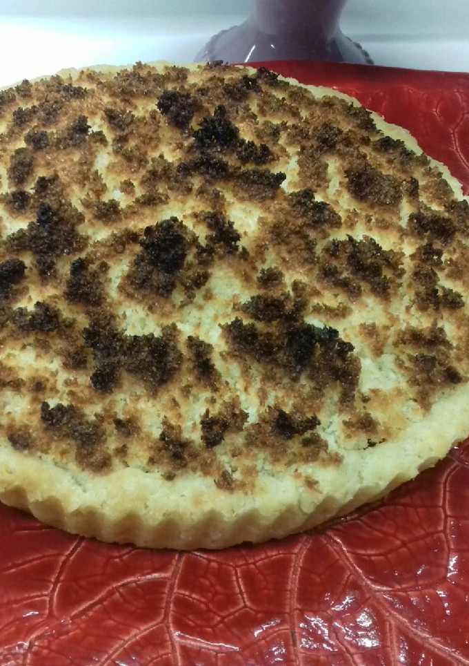 Una foto de Tarta de coco y dulce de leche