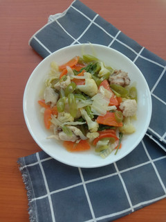 Foto resep Sayur Capcay Ayam