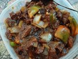 Daging sapi saus teriyaki