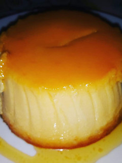 Una foto de Flan de Queso