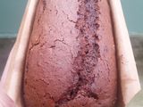 Budín de chocolate en licuadora